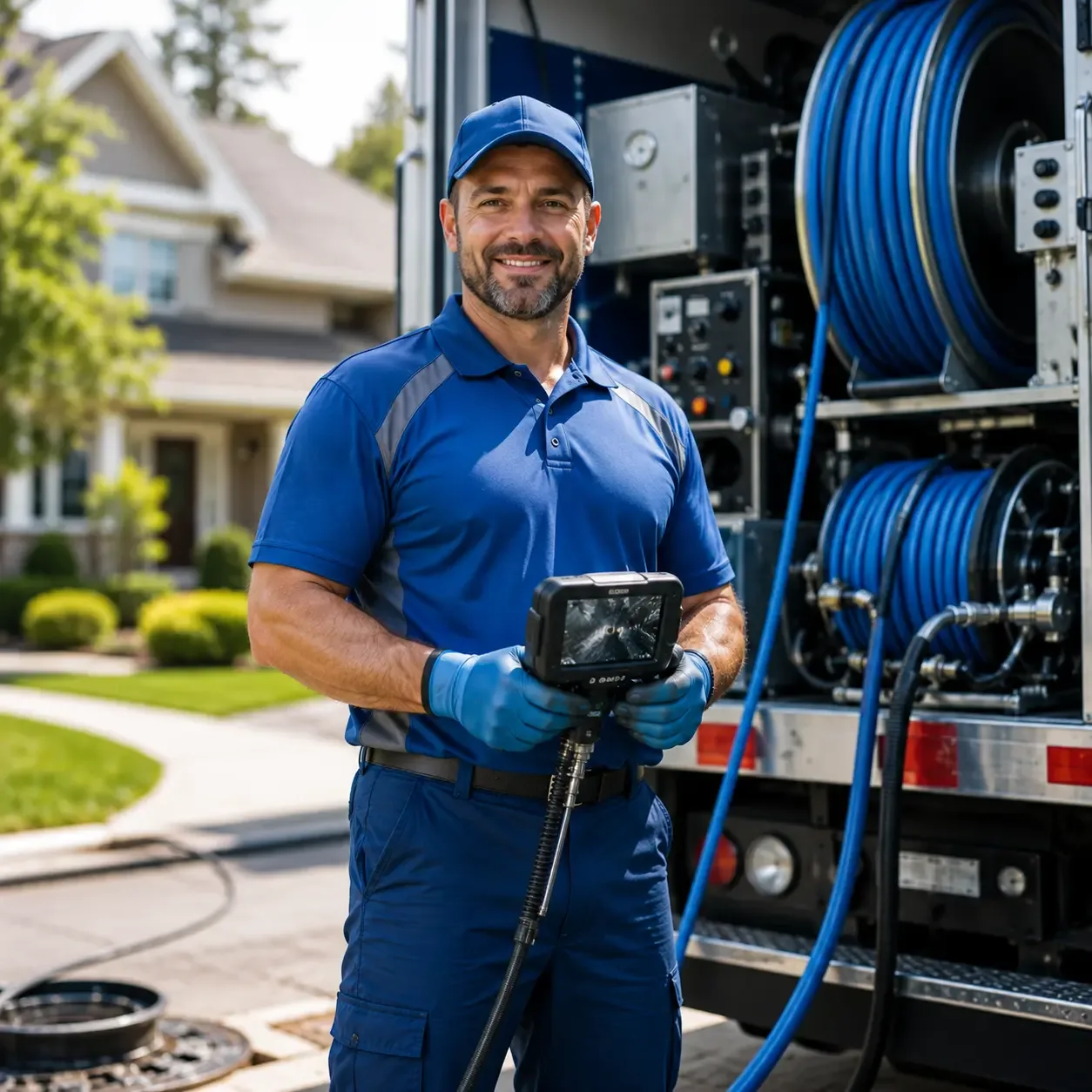 Local outdoor drain cleaning specialists in Cookstown, NJ